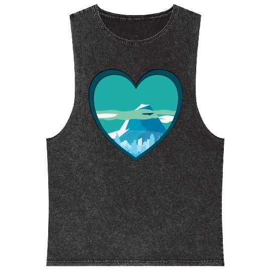 Blue mountain Mineral Wash Tank Tops