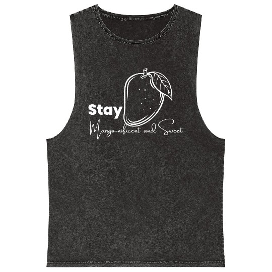 Stay Mango Nificent And Sweet Mineral Wash Tank Tops