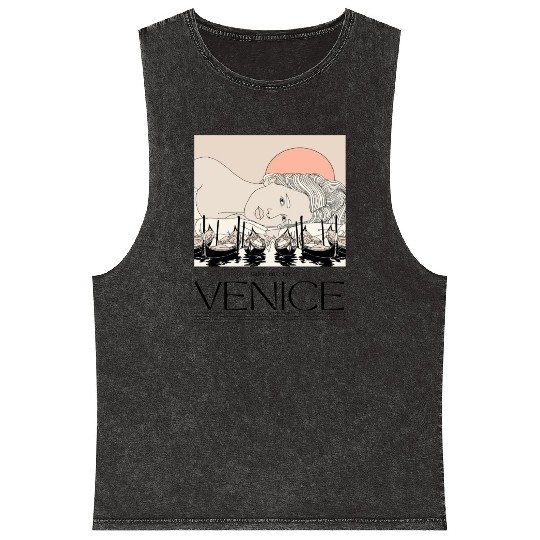 The Vanice Eco-Friendly Tourism Mineral Wash Tank Tops