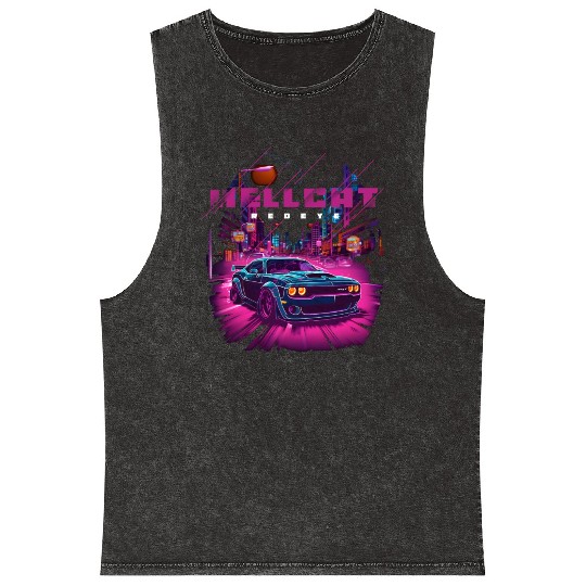 Hellcat SRT Mineral Wash Tank Tops