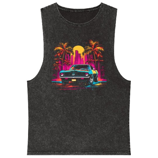 Camaro Z28 Mineral Wash Tank Tops