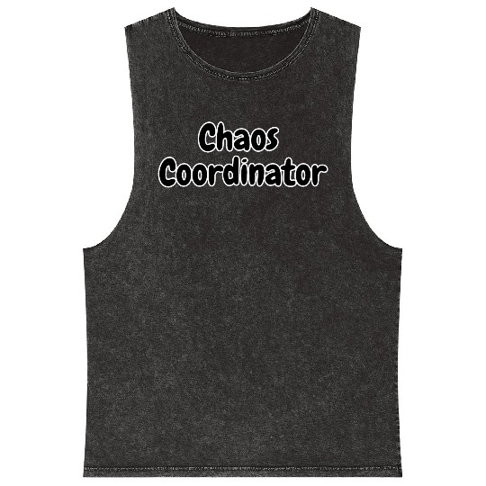 Chaos Coordinator Mineral Wash Tank Tops