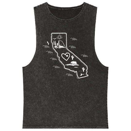 Yosemite National Park Mineral Wash Tank Tops
