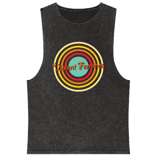 Violent Femmes Music Band Mineral Wash Tank Tops