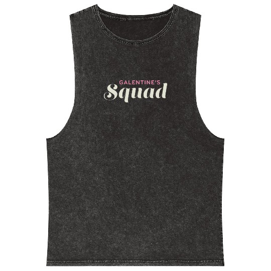 Be My Galentine. Galentine's Day Mineral Wash Tank Tops