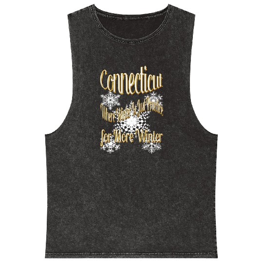 Connecticut winter Mineral Wash Tank Tops