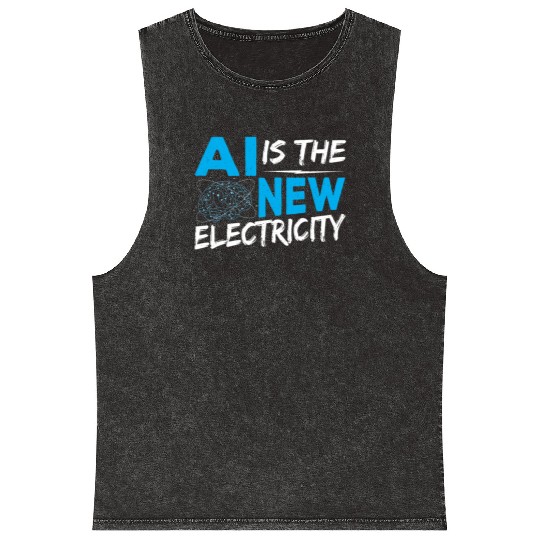 Robot Engineer Robotics Engineers AI Developer AI Mineral Wash Tank Tops