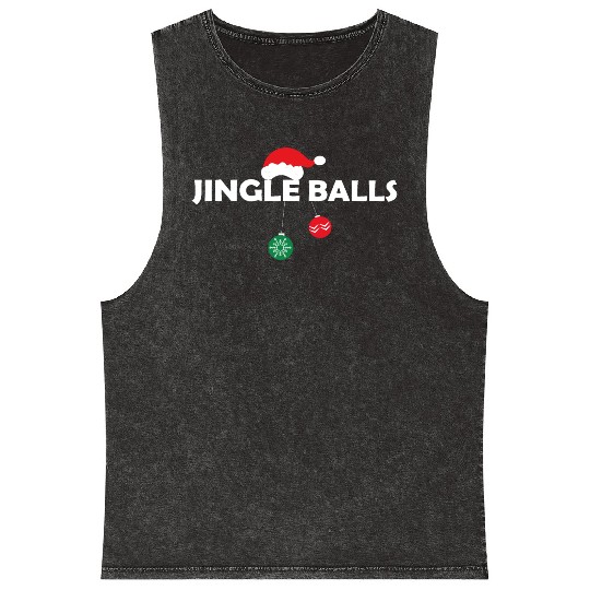 Jingle Bells Mineral Wash Tank Tops
