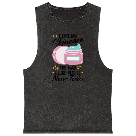 Esthetician Skincare Beauty Dermantologist Skin Mineral Wash Tank Tops