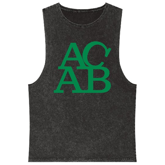 ACAB Celtic Mineral Wash Tank Tops
