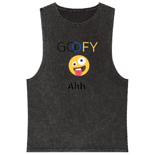 Funny goofy ahh Mineral Wash Tank Tops