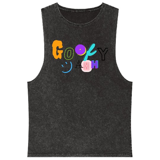 Funny Goofy Ahh Mineral Wash Tank Tops