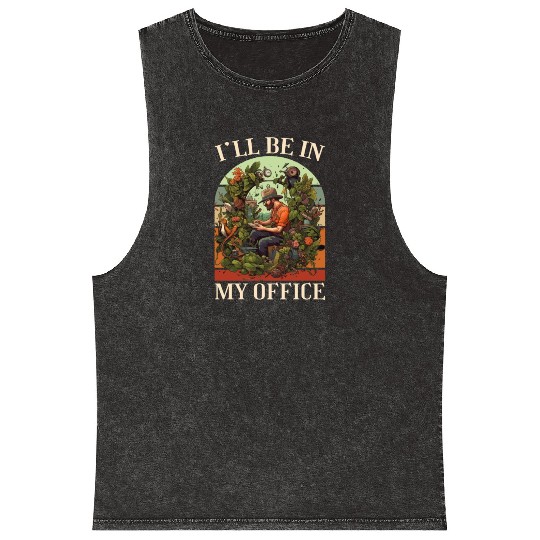 Gardening Garden-plants Landscape-Gardener sayings Mineral Wash Tank Tops