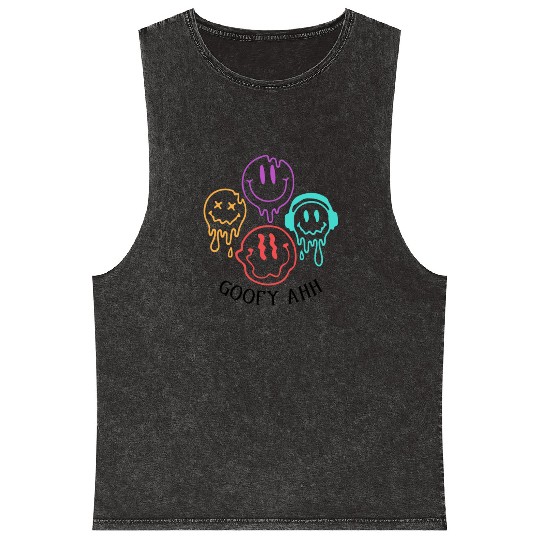 NERD goofy ahh Mineral Wash Tank Tops