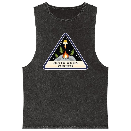 Outer Wilds Ventures Premium Scoop Mineral Wash Tank Tops