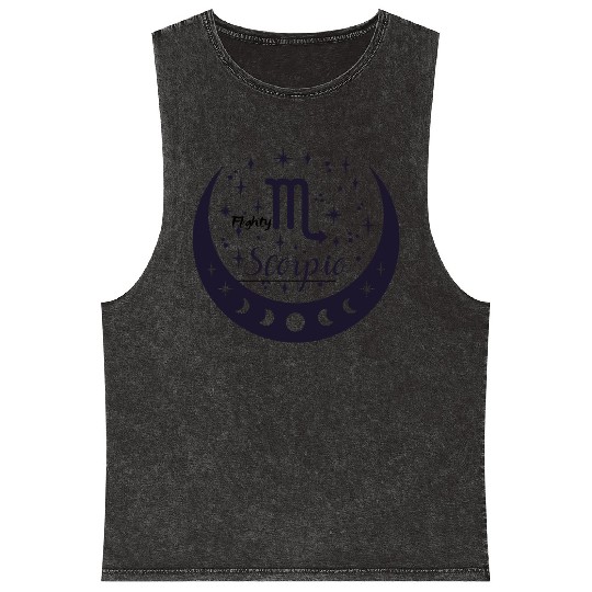 scorpio Mineral Wash Tank Tops