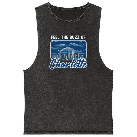 Charlotte North Carolina USA America United States Mineral Wash Tank Tops