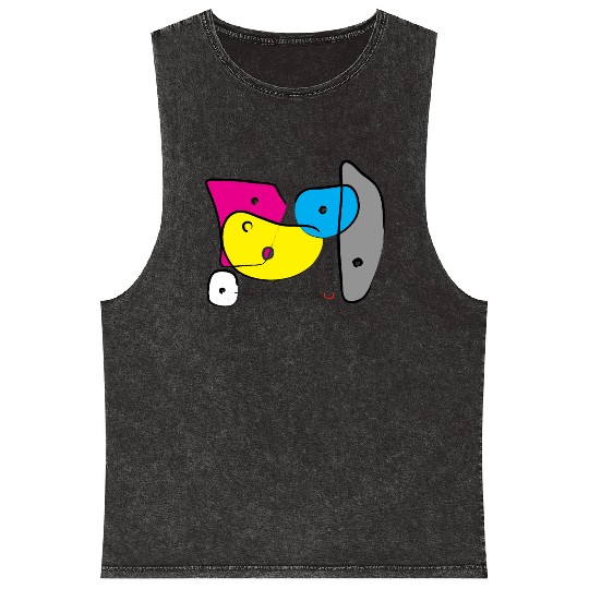 Bouldering Grips4 Mineral Wash Tank Tops