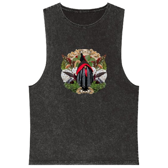 Krampus in Nature Mineral Wash Tank Tops