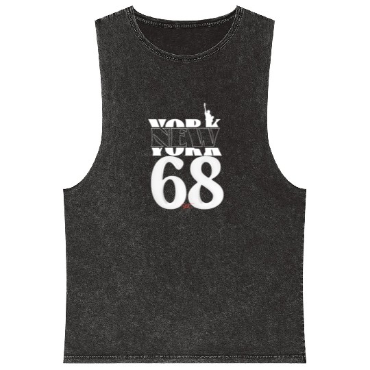 New York statue of liberty Mineral Wash Tank Tops