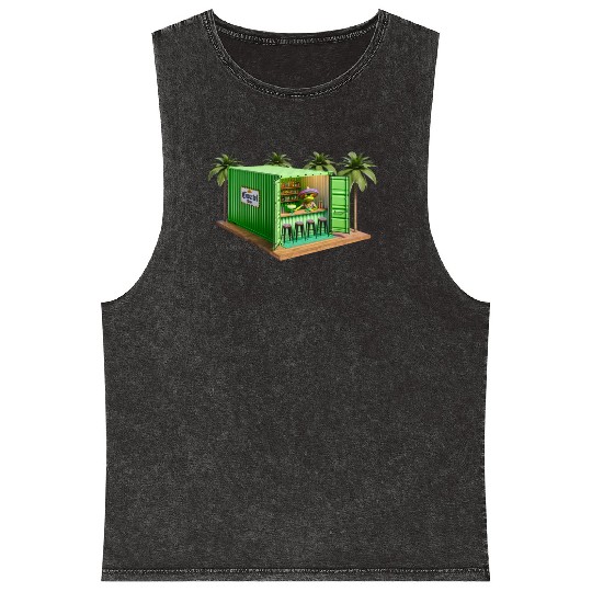 Saebox Margarita Collection IV Mineral Wash Tank Tops