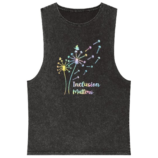 Inclusion Matters Special Education Sped Teacher Mineral Wash Tank Tops