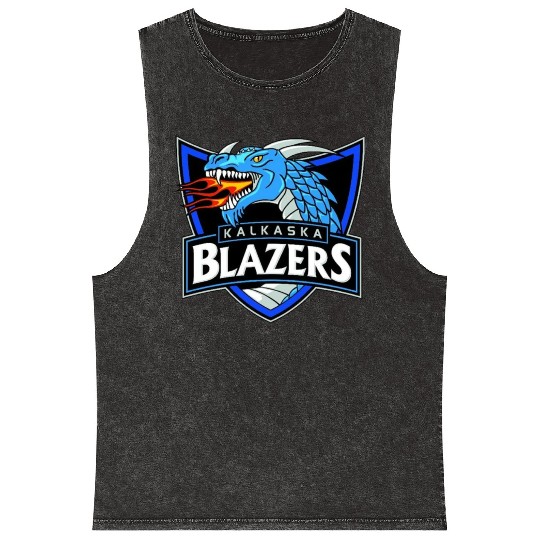 Blazers Dragon Mineral Wash Tank Tops