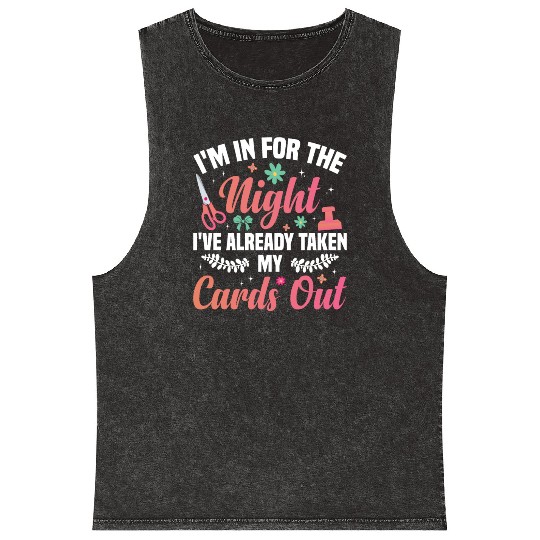 Cardmaker Scrapbooking Cardmaking Kits for Adults Mineral Wash Tank Tops