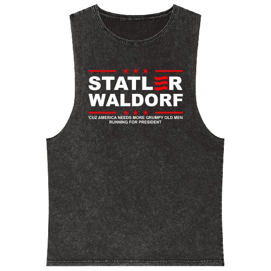 Statler and Waldorf Mineral Wash Tank Tops