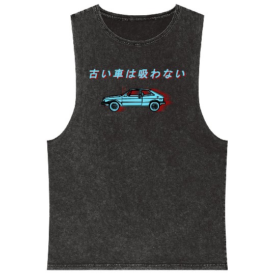 Japanese Car Mineral Wash Tank Tops