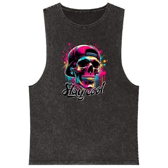 Totenkopf Stay cool Mineral Wash Tank Tops
