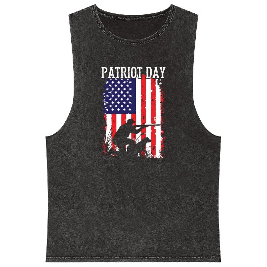 Patriot Day Mineral Wash Tank Tops