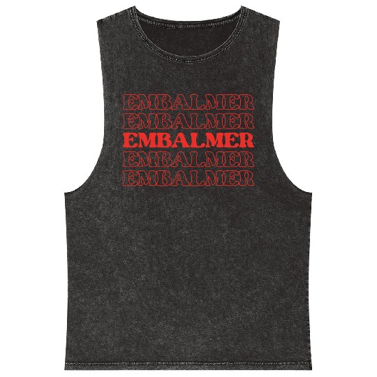 Embalmer Mortician Funeral Director Undertake Mineral Wash Tank Tops