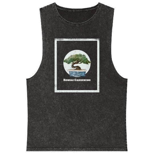 bonsai gardening, gardening, bonsai, bonsai tree , Mineral Wash Tank Tops