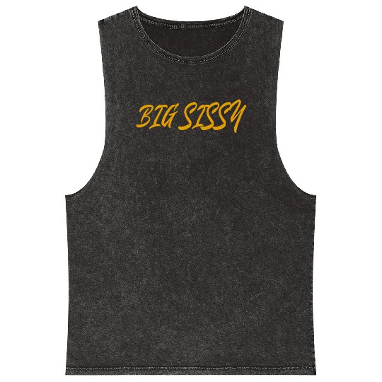 Big Sissy Mineral Wash Tank Tops