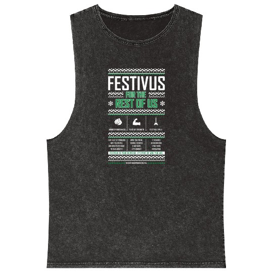 Festivus For The Rest Of Us Mineral Wash Tank Tops
