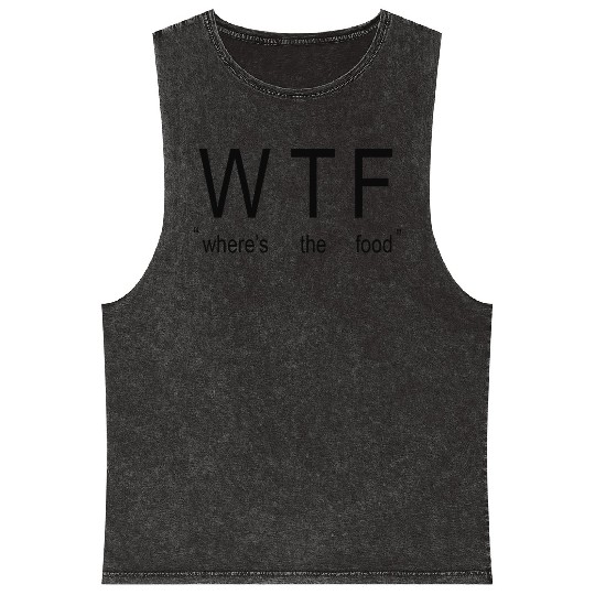 wtf Mineral Wash Tank Tops