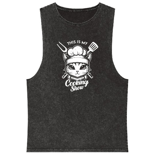 This is my cooking show Mineral Wash Tank Tops