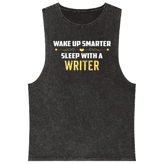Wake Up Smarter Sleep With A WRITER Mineral Wash Tank Tops