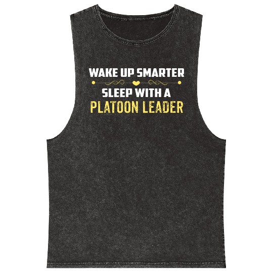 Wake Up Smarter Sleep With A PLATOON LEADER Mineral Wash Tank Tops