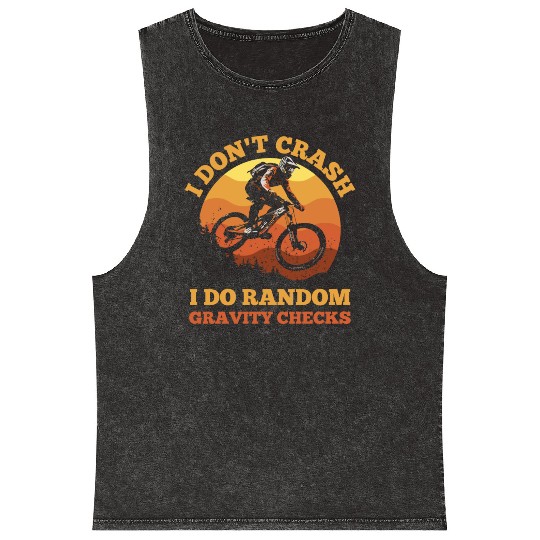 Daredevil Cyclist Mineral Wash Tank Tops