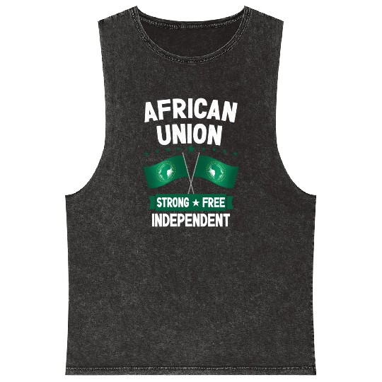 African Union Mineral Wash Tank Tops