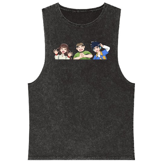 We are family Mineral Wash Tank Tops