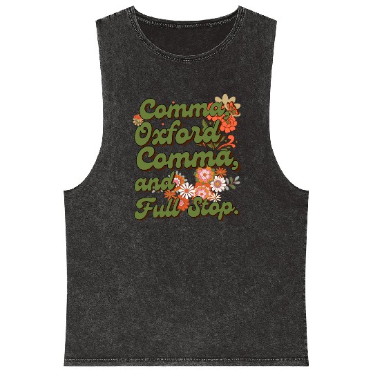 Oxford comma. For grammar students and teachers Mineral Wash Tank Tops