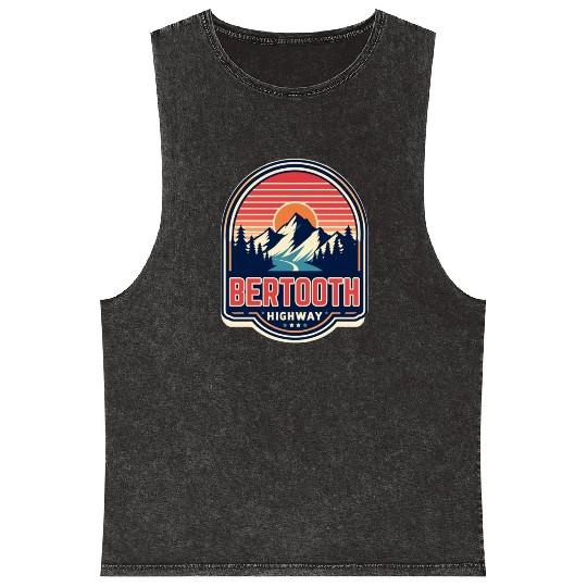 Beartooth Highway US 212 Mineral Wash Tank Tops