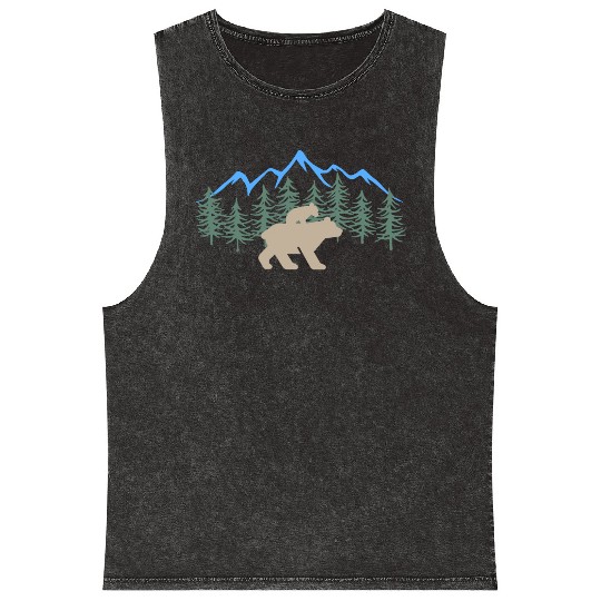 Bears: Family Love Mineral Wash Tank Tops