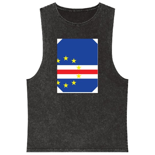 The Rich Symbolism of the Cabo Verde Flag Mineral Wash Tank Tops