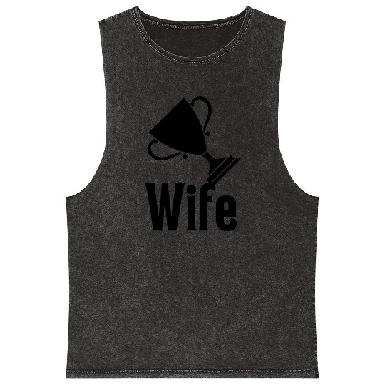 Trophy Wife Mineral Wash Tank Tops