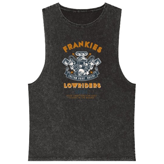 Frankie's Lowrider Haven Mineral Wash Tank Tops