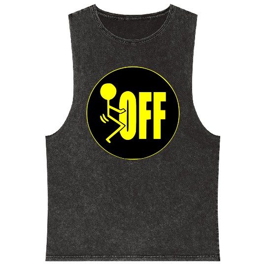 F Off ©WhiteTigerLLC.Com LIKE US ON FACEBOOK Mineral Wash Tank Tops